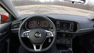 2019 Volkswagen Jetta 14T S 6MT  POV Test Drive Binaural Audio [upl. by Trebor]