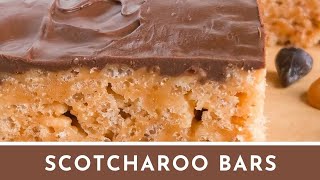 The BEST Chocolate Peanut Butter Scotcheroo Bars [upl. by Jeremiah]