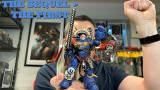 Unboxing amp Review of JoyToy x Warhammer 40K Ultramarines Captain in Gravis Armor Version 2 [upl. by Noseimaj]