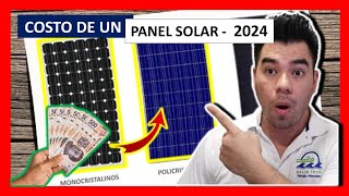 PANELES SOLARES PARA CASAS PRECIOS 2024 [upl. by Jacquelyn]