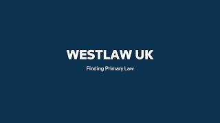 Westlaw Certification  Basic Part 2 Primary Law [upl. by Terraj]