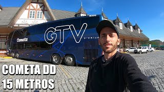 CAMPINAS para o RIO DE JANEIRO no COMETA DD GTV de Convencional  Como é viajar de ônibus [upl. by Notterb]