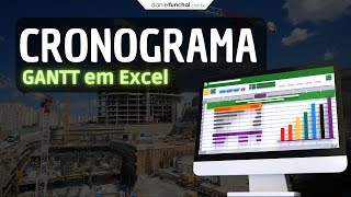 Cronograma em Excel Mais produtividade para suas Obras [upl. by Tuneberg]