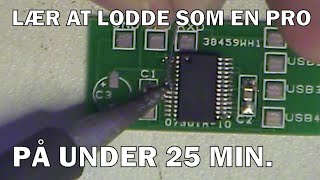 Lær at lodde elektronik [upl. by Edla493]