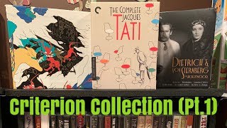 My Criterion BluRay Collection 2019 Pt 1 [upl. by Euqinitram]