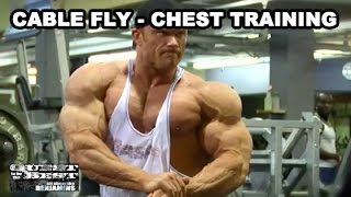 Cable Fly Chest Training With Ben Pakulski [upl. by Wernher60]