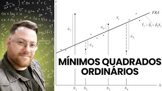 Estimação dos parâmetros pelo Método dos Mínimos quadrados Ordinários MQO [upl. by Andreana]