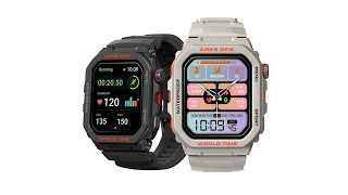 Zeblaze Ares GPS Rugged Smart Watch Coupon Inside [upl. by Dewitt609]