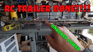 110 Scale RC Crawler Trailer is Done [upl. by Notelrac]