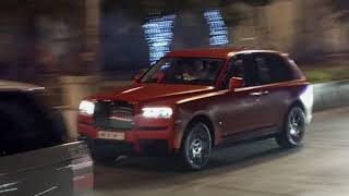 MUKESH AMBANI amp FAMILYS ENTRY IN NEW ROLLSROYCE CULLINAN BLACK BADGE ENTRY WITH SECURITY [upl. by Alverta]