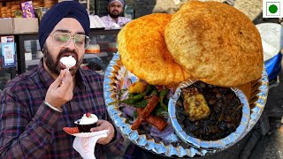 Exploring Delhis Best Chole Bhature Street Food [upl. by Oria522]