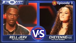 Rell Jerv vs Cheyenne Elliott Full Performance with Results ampComments The Four 2018 Episode 3 [upl. by Avenej]