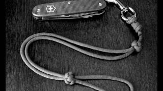 Adjustable Paracord Wrist Lanyard [upl. by Sievert]