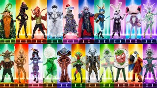 ALL SEASON 9 MASKED SINGER REVEALS 2023 [upl. by Ritch42]