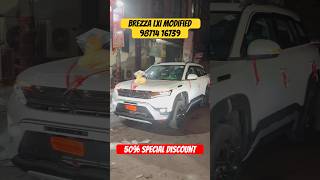 Brezza LXI Modification✅Interior Customization✅Brezza modified Call 98714 16739 [upl. by Solomon]