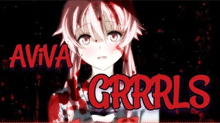 AViVA GRRRLS Nightcore Lyrics [upl. by Idolla866]