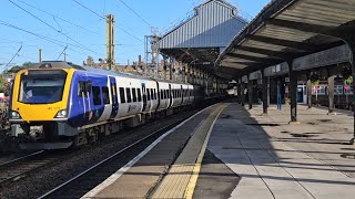 Northern 195129 Runs 1B20 Blackpool North To York Via Leeds At Preston WCML [upl. by Ohl]