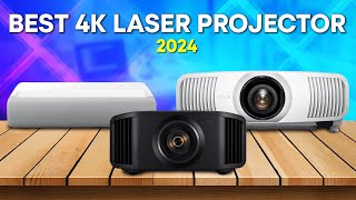 Best Short Throw Laser Projector 4k 2024  Top 5 You Should Consider [upl. by Lledra]