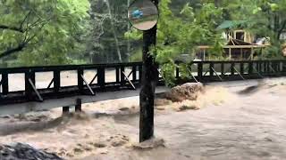 Yancey County Burnsville flood 2024 JayPaul Thibault [upl. by Hendren]