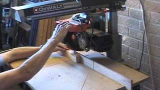 Dewalt 1251 RADIAL ARM SAW [upl. by Lan]