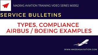 What is Service Bulletin SB in Aviation Types Compliance and continuous Airworthiness [upl. by Akedijn]