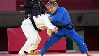 BRONZO ODETTE GIUFFRIDA NEL JUDO FEMMININILE A TOKYO 2020 [upl. by Ytsenoh]