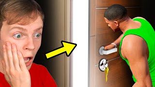 I Unlocked FRANKLINS SECRET ROOM in GTA 5 [upl. by Redd851]