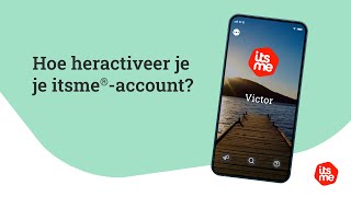 Instructies om je itsme® account te heractiveren [upl. by Ashely]