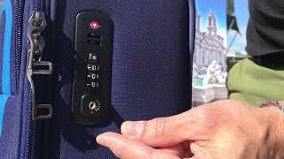 Conwood Pulse  TSA Lock Demo and Installation of Personal Code [upl. by Maxi]