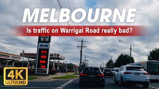 Warrigal Road one of Melbournes Worst Roads  Oakleigh South to Chadstone  Australia  4K [upl. by Davine341]