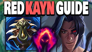 This is how you play NEW RED KAYN in Season 14  Kayn Jungle Season 14 Gameplay Guide [upl. by Natelson]