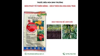 KÍCH PHÁT TỐ THIÊN NÔNG – THUỐC ĐIỀU HÒA SINH TRƯỞNG0776755793thuốcbảovệthựcvậtvntráinhiều [upl. by Aleusnoc106]