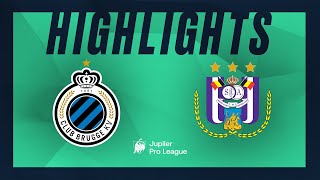 Club Brugge  RSC Anderlecht hoogtepunten [upl. by Esmaria]