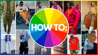 How to use the Color Wheel to Make Satisfying Outfits [upl. by Aivil]