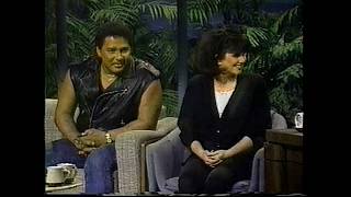 Linda Ronstadt  Aaron Neville  Interview  Tonight Show 22290 part 2 of 2 [upl. by Araem]