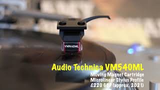 Phono Cartridge Comparison  Audio Technica VM540ML vs Goldring G1042 [upl. by Yttel63]