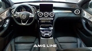 2014 Mercedes CClass Interior AMG Line vs Exclusive Line [upl. by Copeland640]