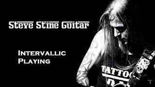 Solos Sound Like Scales Try quotIntervallicquot Playing  Steve Stine Guitar Lessons [upl. by Kittie]