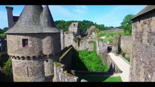 Château de Fougères par Freeway Drone [upl. by Pallua627]