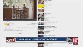 Cheerios commercial featuring interracial family draws harsh comments [upl. by Abbotsen]