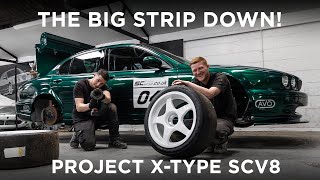 We Stripped Down a 1 of 1 Jaguar Race Car Project SCV8 Episode 2 [upl. by Finella]