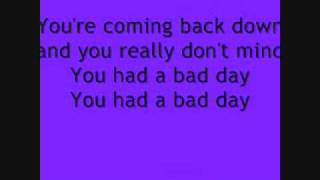 Daniel Powter Bad Day Lyrics [upl. by Aihsa]