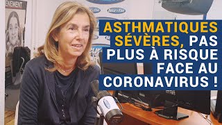 AVS quotAsthmatiques sévères pas plus à risque face au coronavirus quot  Dr Françoise ParienteIchou [upl. by Serene813]