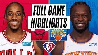 BULLS at KNICKS  FULL GAME HIGHLIGHTS  December 2 2021 [upl. by Mellicent471]