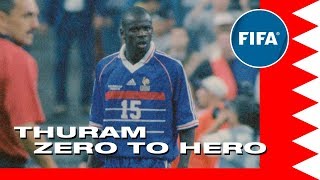 Lilian Thuram  Zero to Hero  1998 World Cup [upl. by Auric]