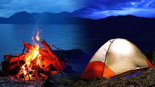 A Lake Camping Adventure in Idaho  Kayaks Canoes amp Steak [upl. by Charlean]