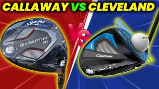 Callaway Big Bertha B21 Golf Driver vs Cleveland Launcher XL Golf Driver Review and Comparison [upl. by Losse]