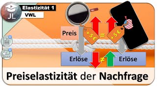 Direkte Preiselastizität der Nachfrage endlich richtig verstehen WO WG Wirtschaftsassistent [upl. by Akimaj32]