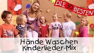 Hände Waschen  KinderliederMix  Singen Tanzen und Bewegen [upl. by Zelde445]