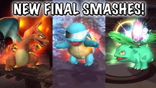 Project M 35  Squirtle Ivysaur and Charizard New Final Smash 60 FPS [upl. by Kehoe321]